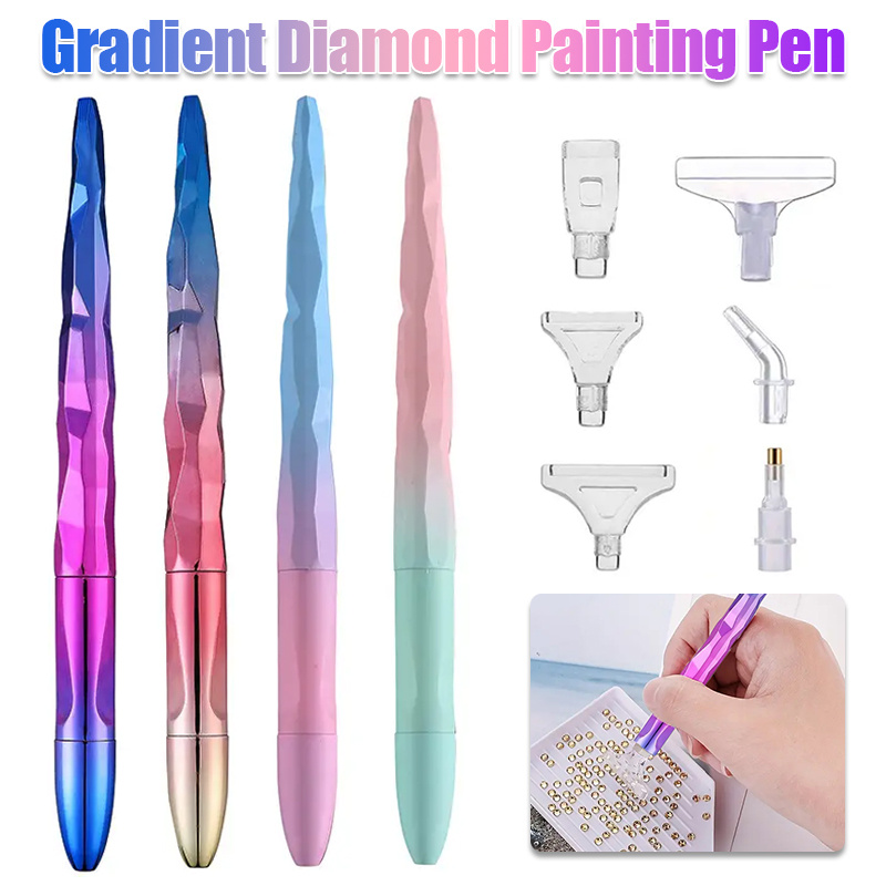 Resin Art Pen - مجموعة أقلام رسم بالألماس المتدرج مع