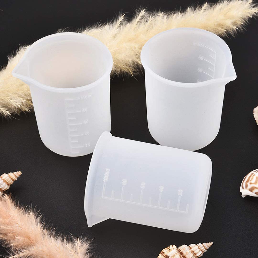 Resin Mixing Cup - كوب قياس من السيليكون سعة 100