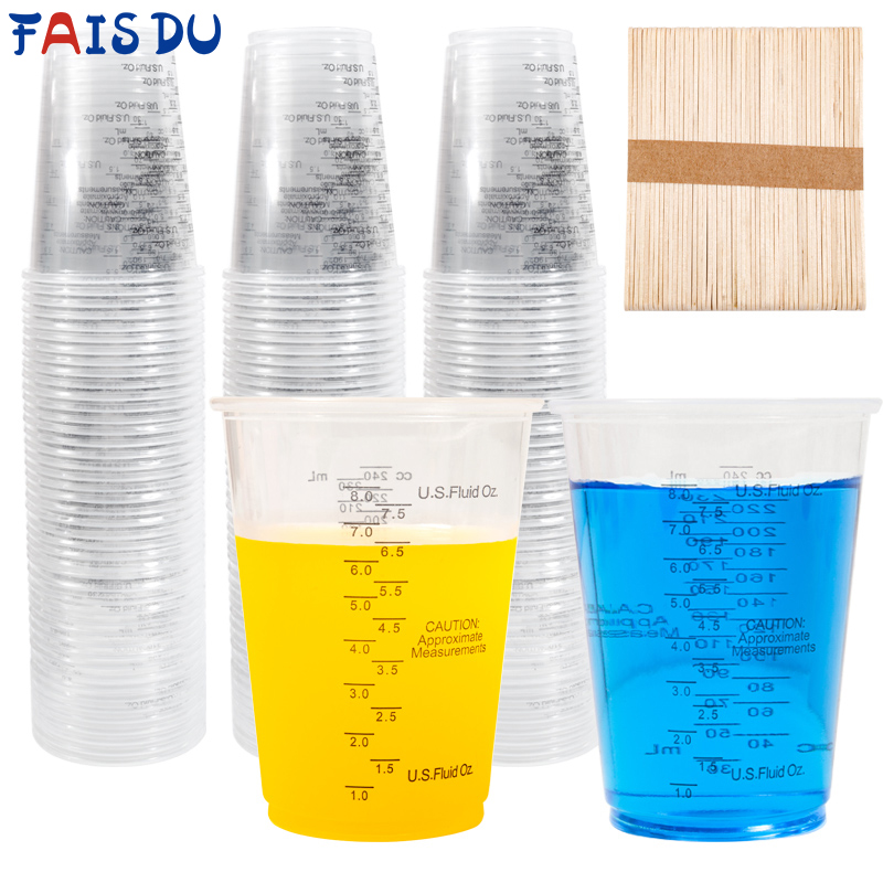 Resin Mixing Cup - FAIS DU أكواب قياس للاستعمال مرة