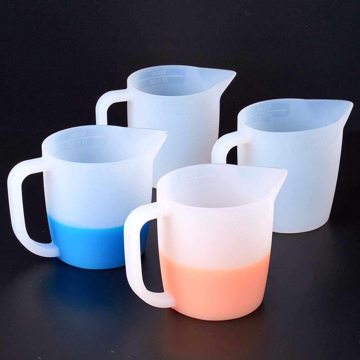 Resin Mixing Cup - كوب قياس من السيليكون 500 مللي