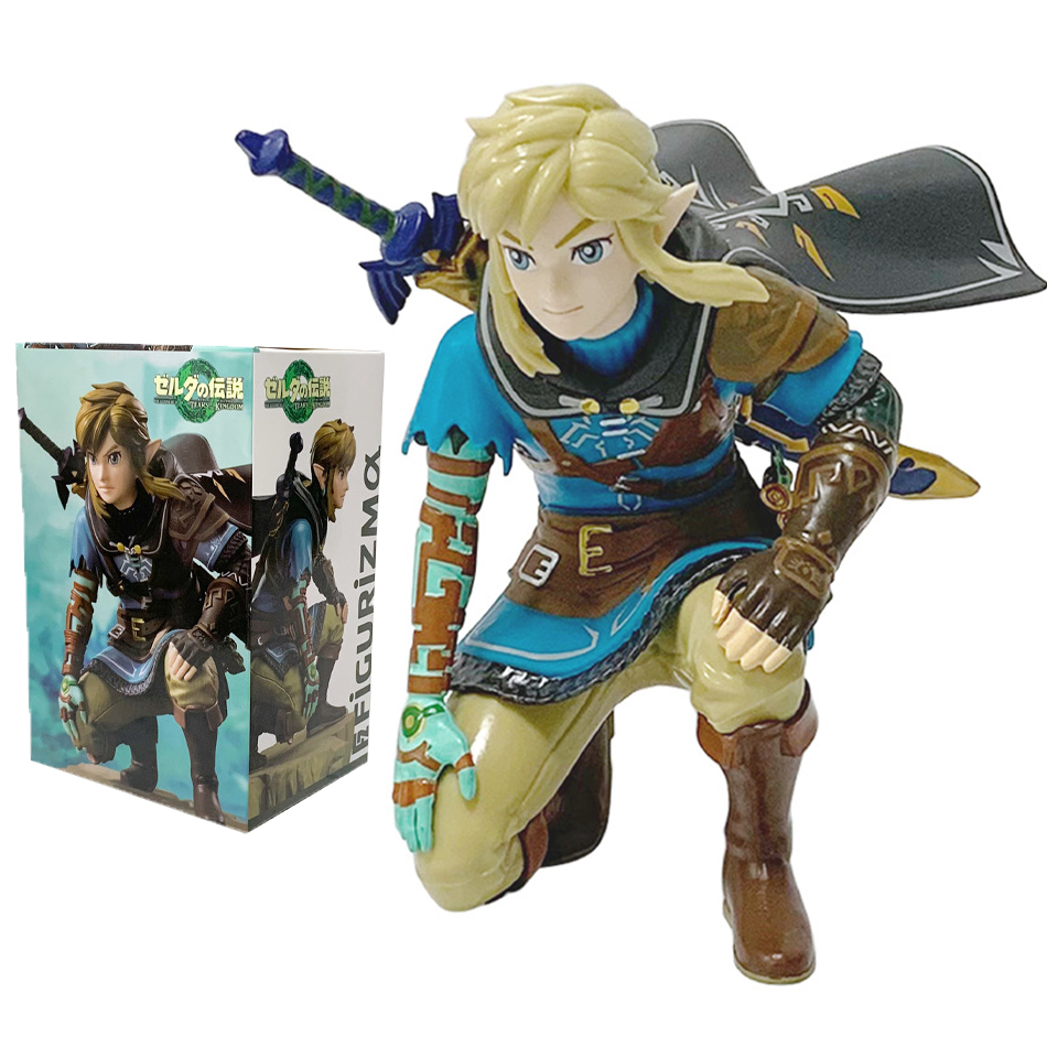 Resin Art Zelda - أسطورة زيلدا المملكة الدموع القرفصاء موقف