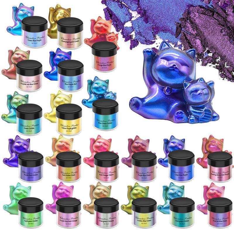 Resin Mixing Cup - مسحوق لؤلؤي مشوه سحري ، حرباء