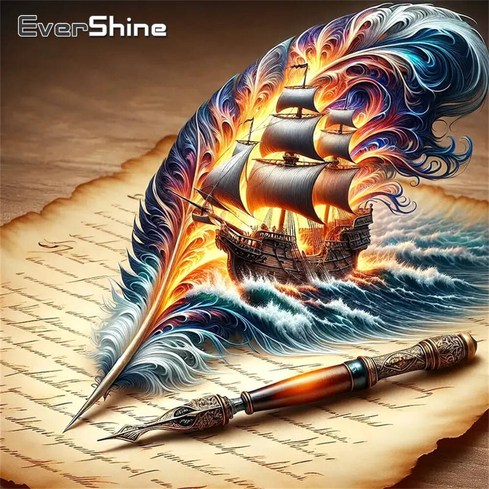 Resin Art Wallpaper - Evershine الماس اللوحة الكلب الحيوان الكرتون