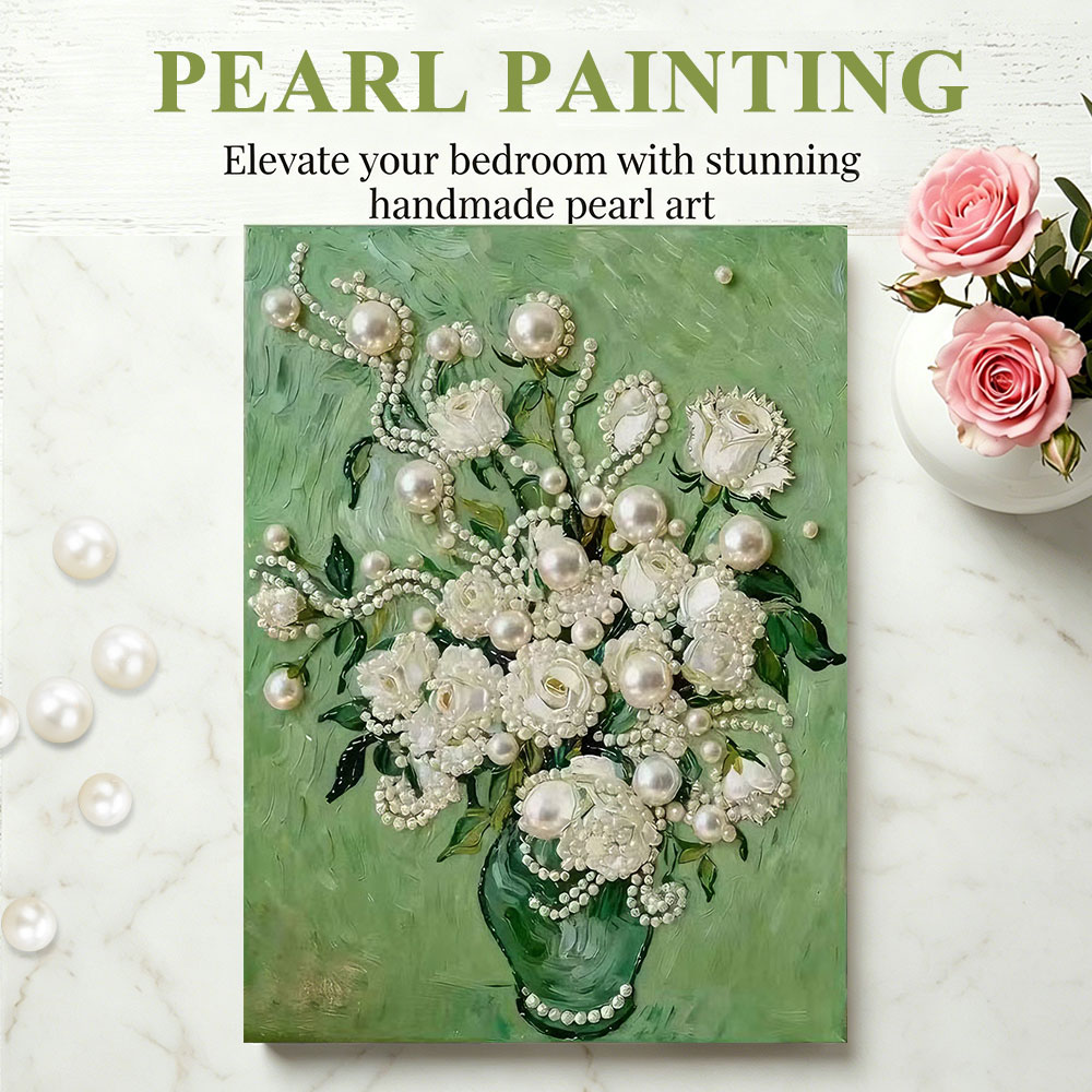 Resin Art Wallpaper - مجموعة هواكان للرسم باللؤلؤ للكبار والمبتدئين،