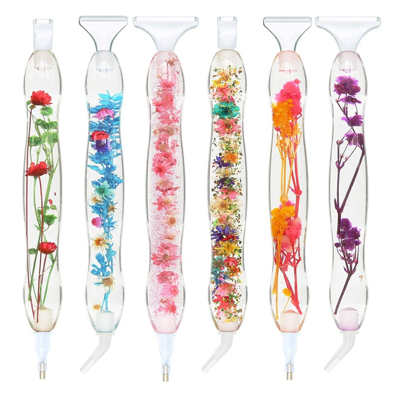 Resin Art Pen - مجموعة أقلام رسم بالألماس ثلاثية الأبعاد