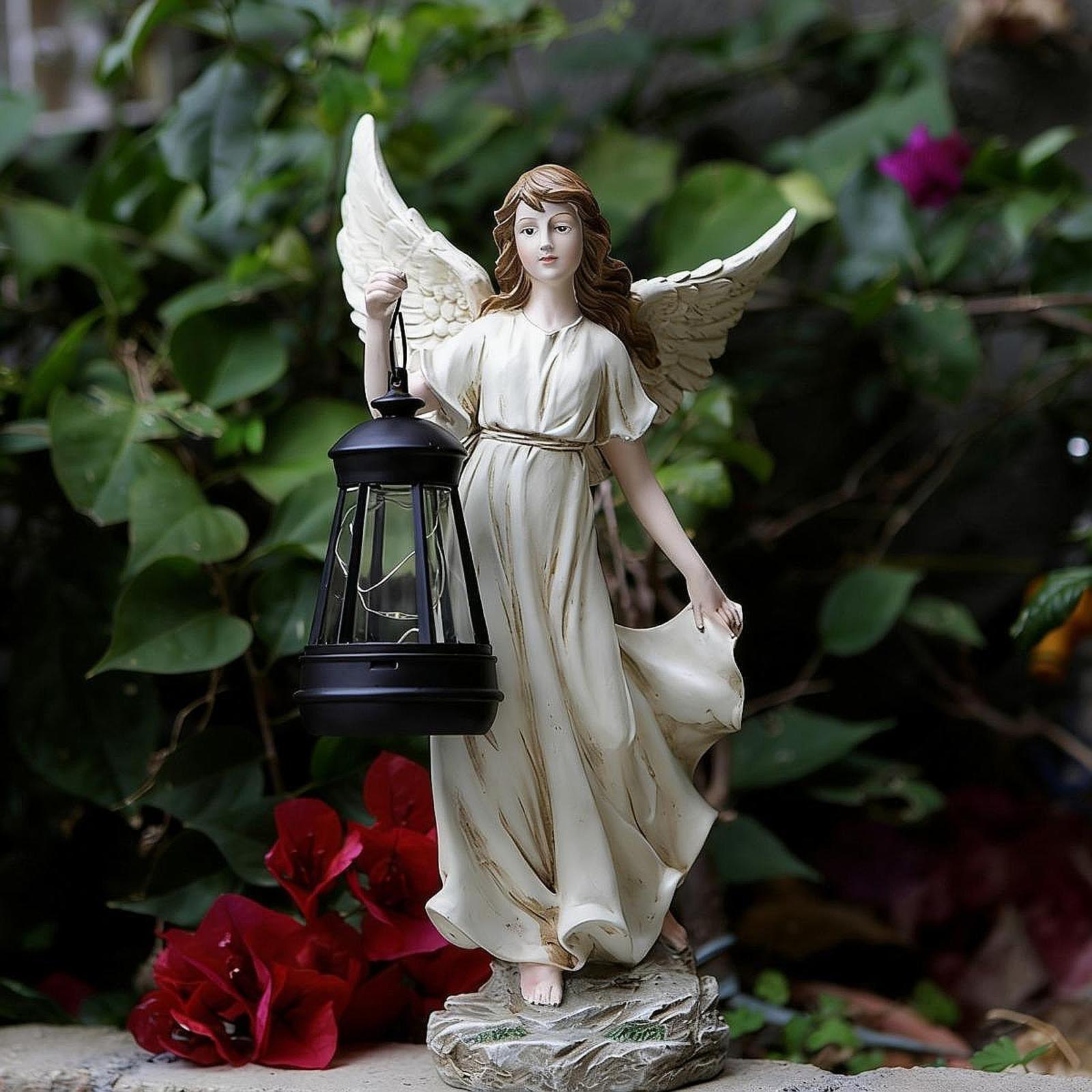 تمثال حديقة من الراتنج على شكل - مراجعة Resin Art Sculptures وسعره