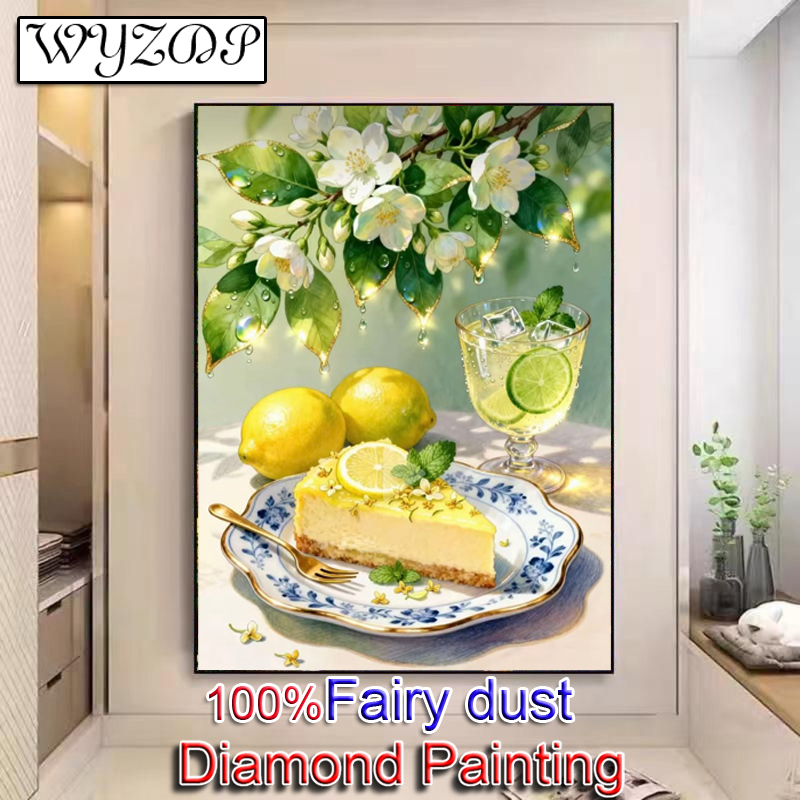 WYZDP لوحة فنية ماسية 100% بتص - مراجعة Resin Art Wallpaper وسعره