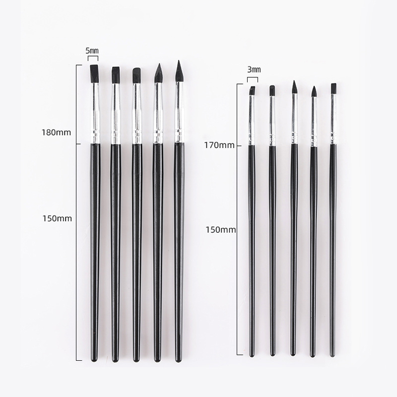 5 قطع من أقلام السيليكون لتشكي - مراجعة Resin Art Pen وسعره