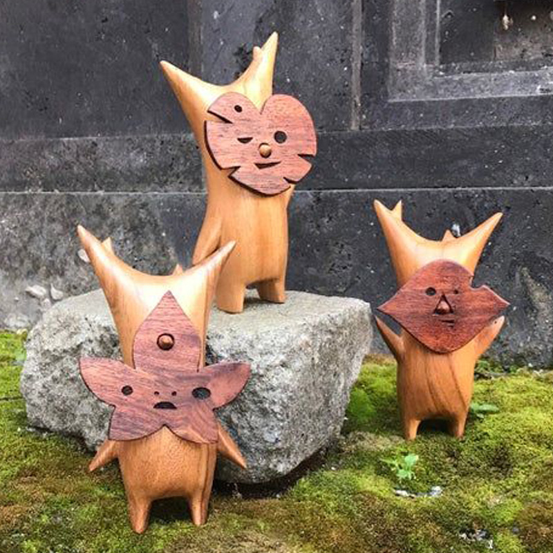 تمثال خشبي كوري لتزيين المنزل  - مراجعة Resin Art Zelda وسعره