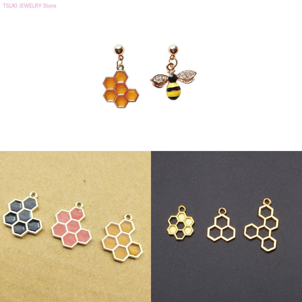 62KE 10x/مجموعة الذهب العسل قل - مراجعة Bezels Pendant Resin وسعره