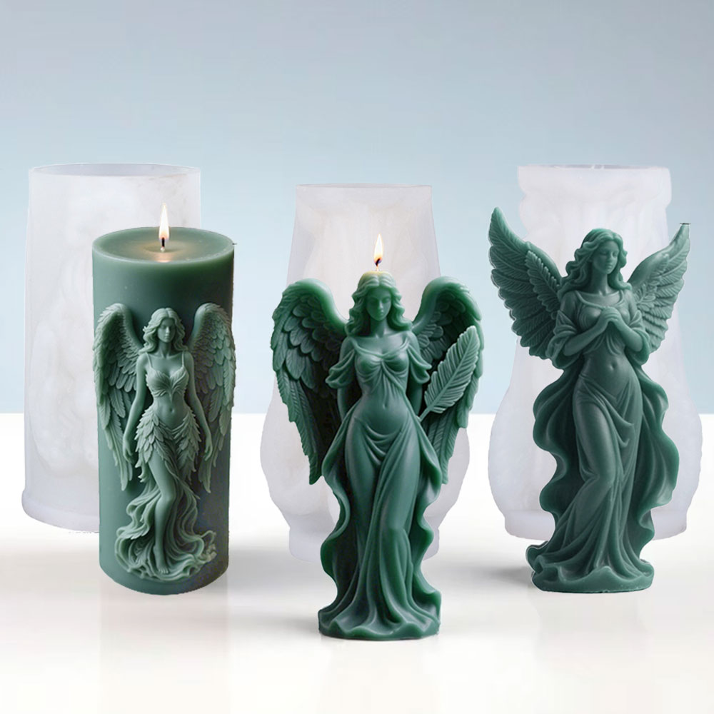 أجنحة آلهة المعطرة سيليكون قال - مراجعة Resin Art Sculptures وسعره
