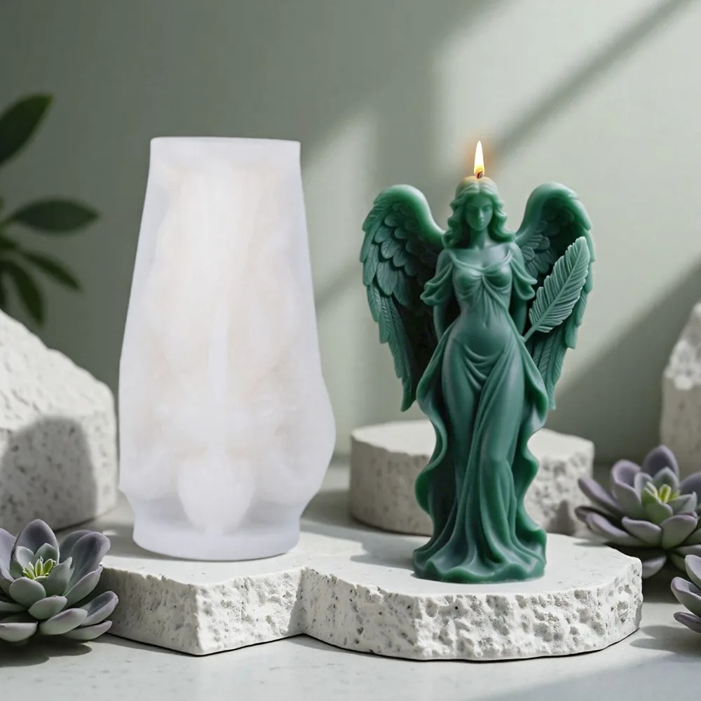 أجنحة آلهة المعطرة سيليكون قال - مراجعة Resin Art Sculptures وسعره