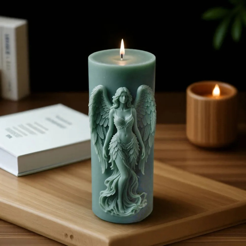 أجنحة آلهة المعطرة سيليكون قال - مراجعة Resin Art Sculptures وسعره