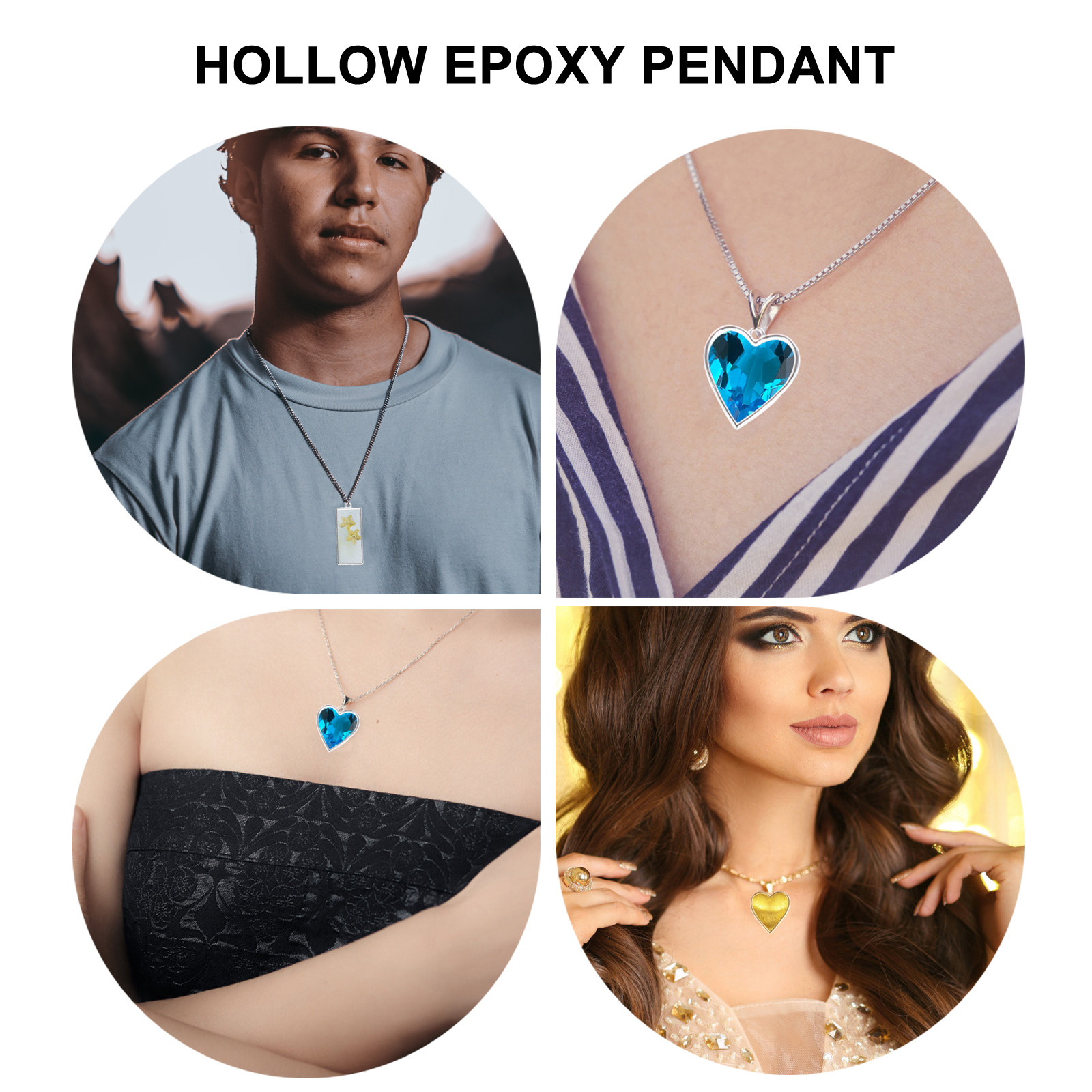 33 قطعة من مجموعة إطارات المعل - مراجعة Bezels Pendant Resin وسعره