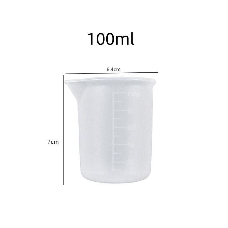 كوب قياس من السيليكون سعة 100  - مراجعة Resin Mixing Cup وسعره
