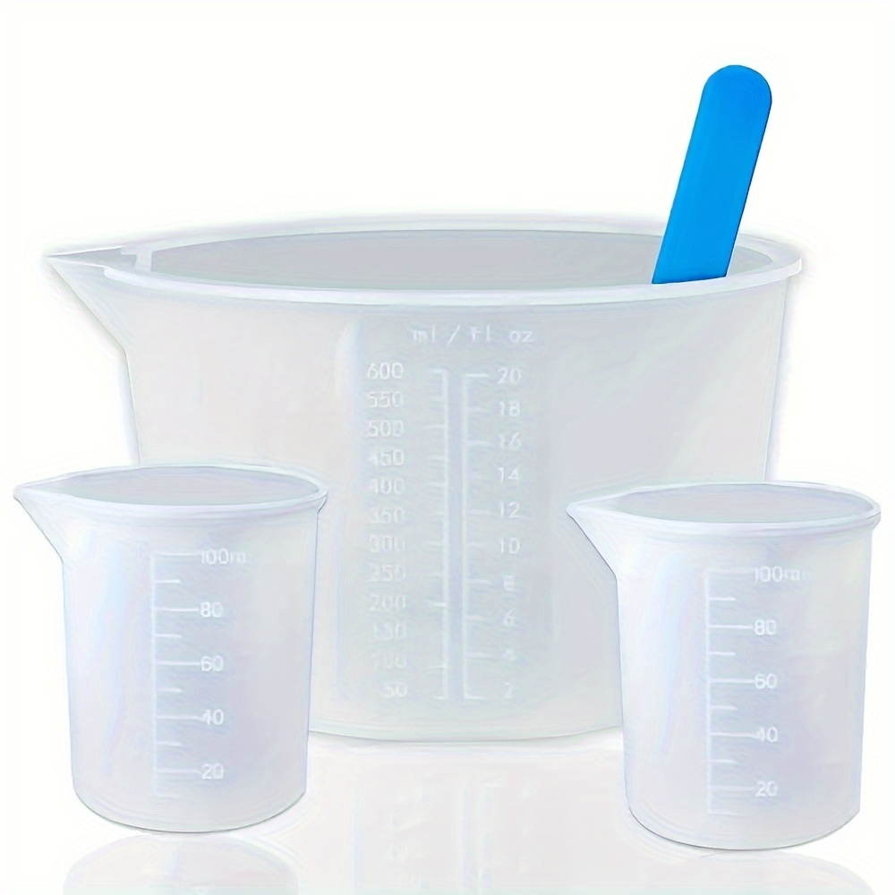 أكواب قياس من السيليكون، مستلز - مراجعة Resin Mixing Cup وسعره