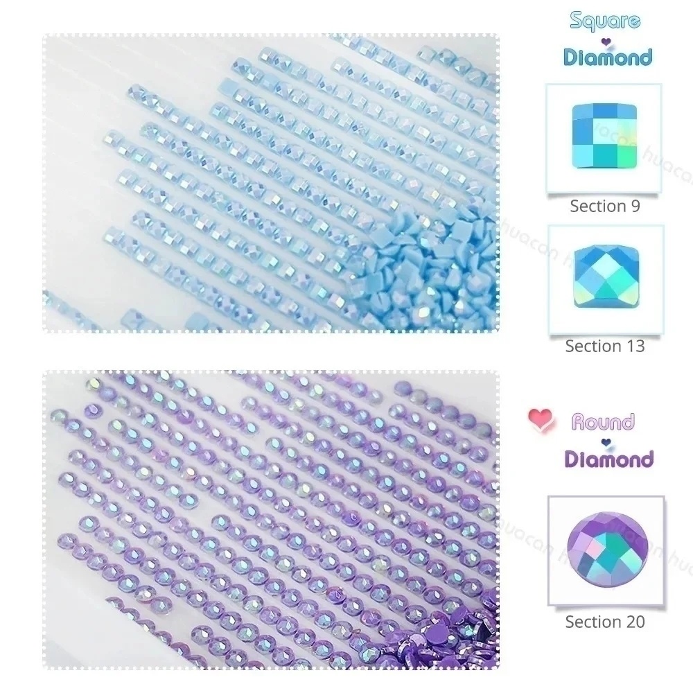 لوحة ماسية ، ديكور منزلي ، حيو - مراجعة Resin Art Wallpaper وسعره