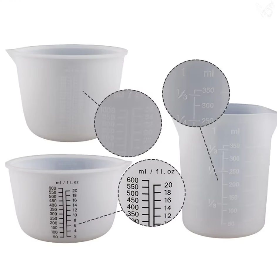 أكواب قياس سيليكون للراتنج وال - مراجعة Resin Mixing Cup وسعره
