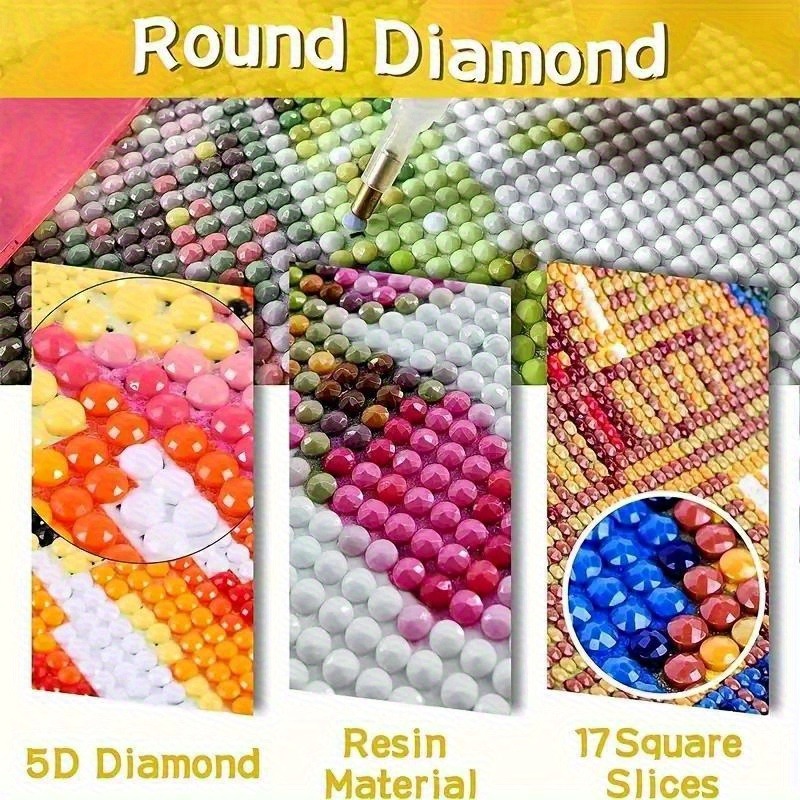 فن الماس ثنائي الأبعاد بتصميم  - مراجعة Resin Art Meaning وسعره