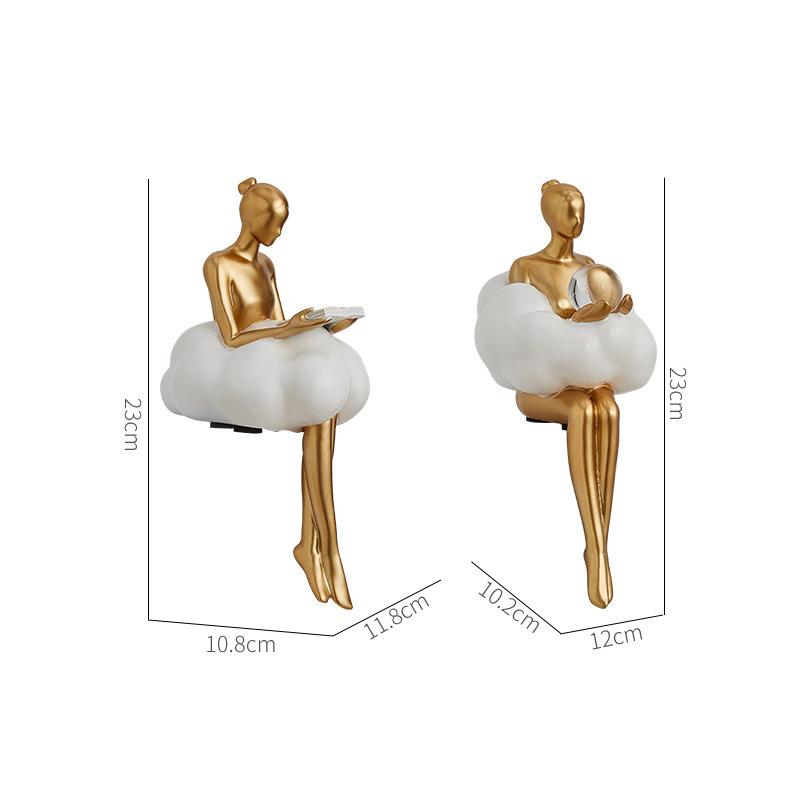 تمثال فتاة الباليه على شكل سحا - مراجعة Resin Art Dining Table وسعره