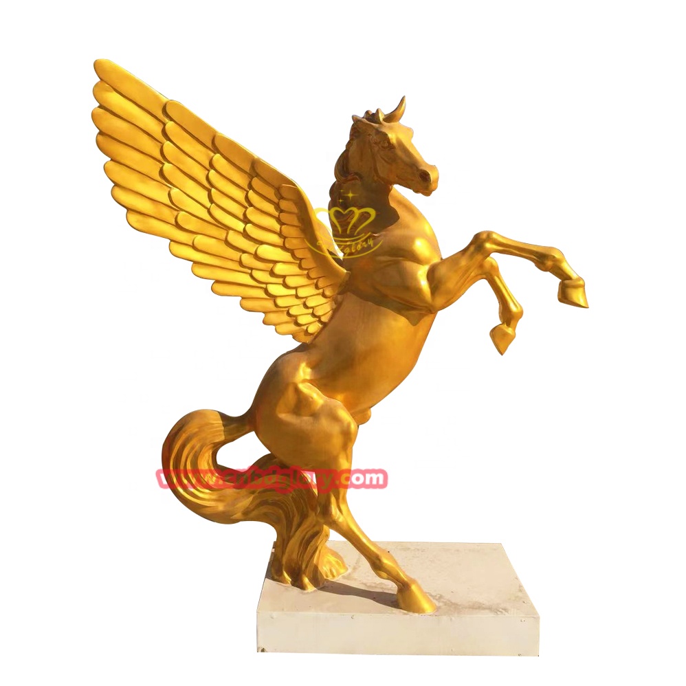 تمثال حصان بيجاسوس مجنح من الأ - مراجعة Resin Art Sculptures وسعره