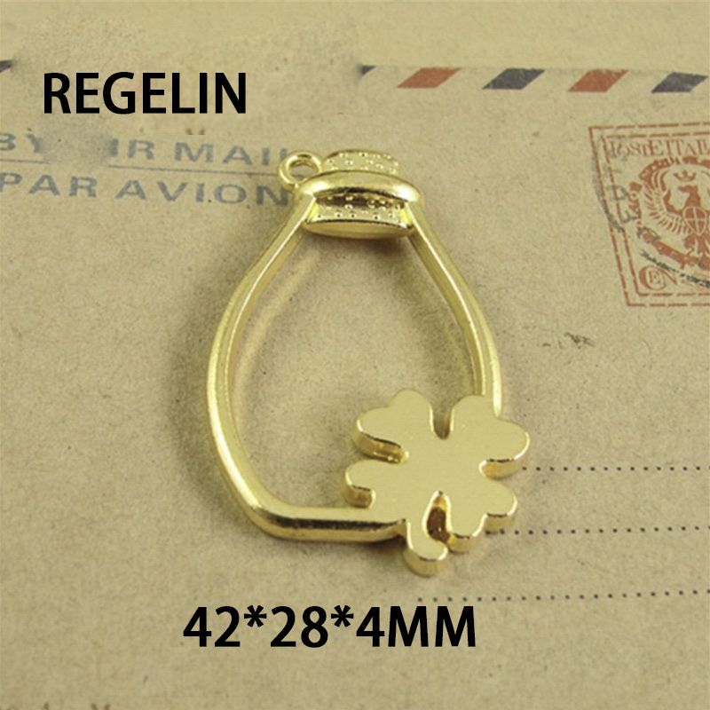 5 قطعة القط القمر شكل الإطار ا - مراجعة Bezels Pendant Resin وسعره