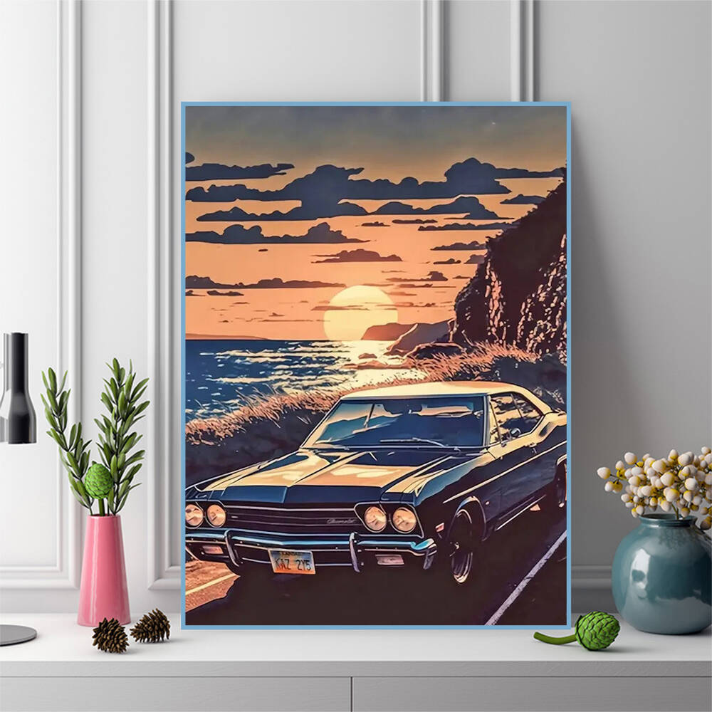 Evershine الماس اللوحة الكلب ا - مراجعة Resin Art Wallpaper وسعره