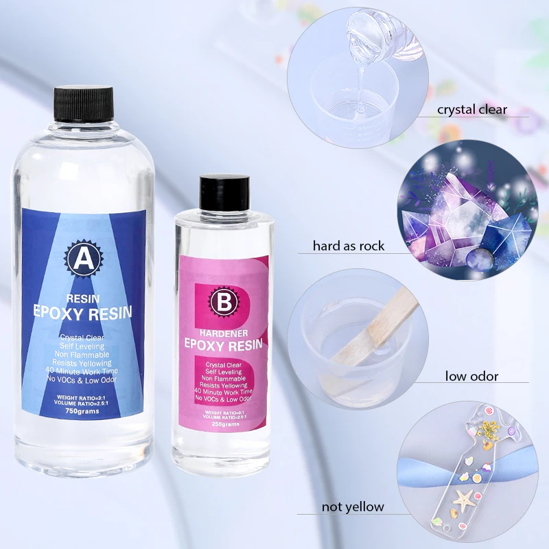 طقم راتنجات الايبوكسي كريستال  - مراجعة Resin Mixing Cup وسعره