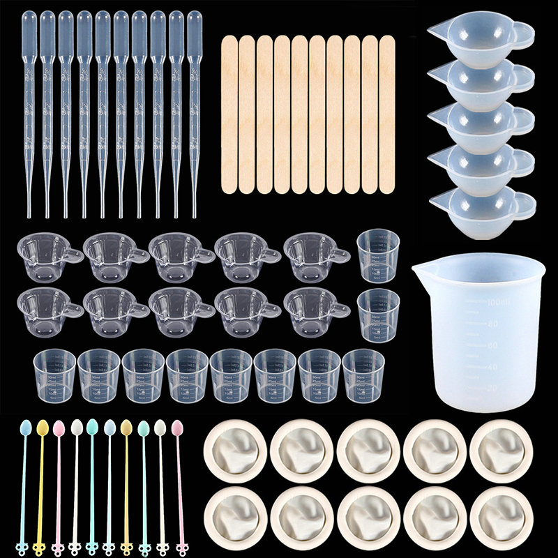 مجموعة أدوات راتنجات الإيبوكسي - مراجعة Resin Mixing Cup وسعره