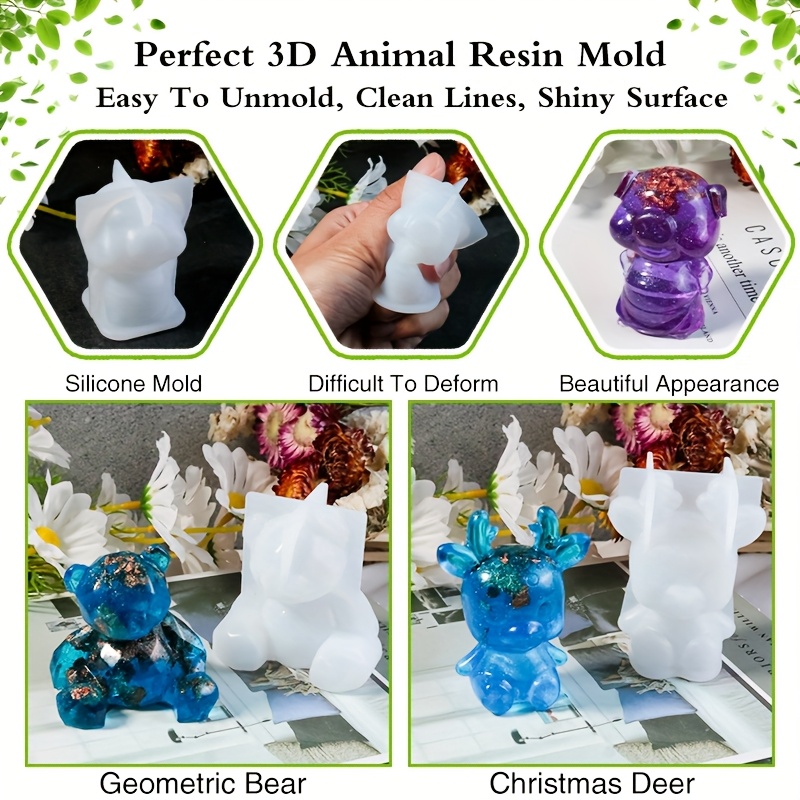 مجموعة قوالب مصنوعة من الراتنج - مراجعة Resin Art Engagement وسعره