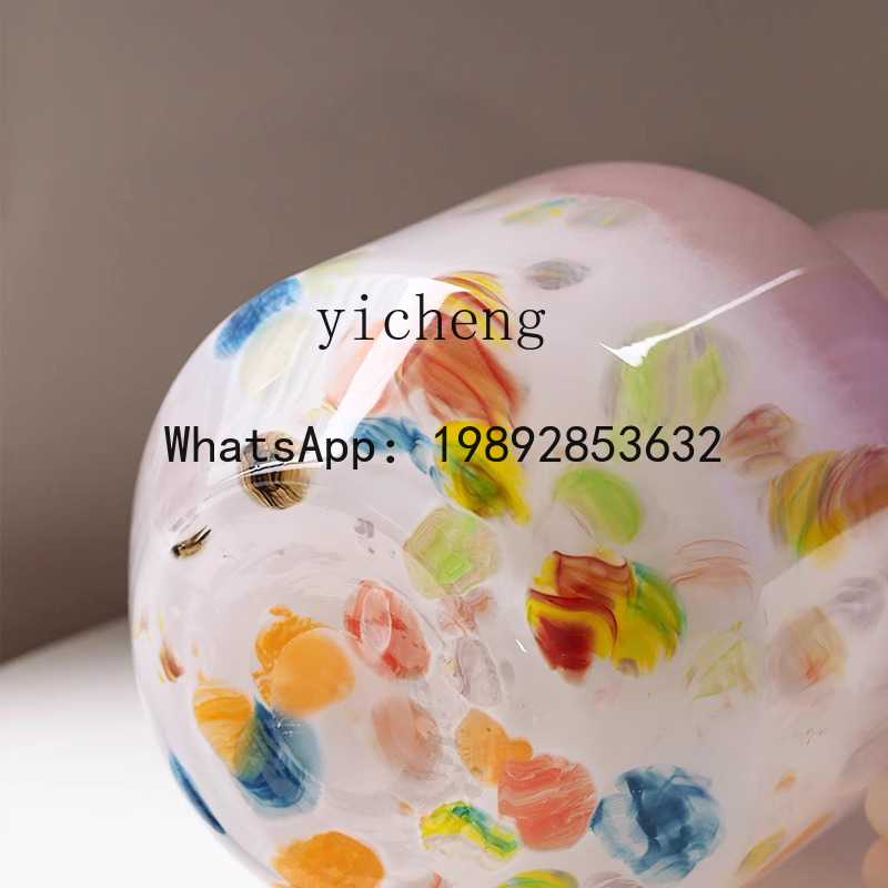مزهرية زجاجية FY للزينة، تناسب - مراجعة Resin Art Dining Table وسعره