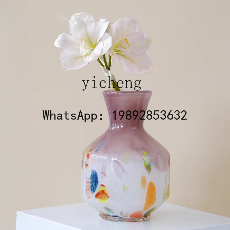 مزهرية زجاجية FY للزينة، تناسب - مراجعة Resin Art Dining Table وسعره