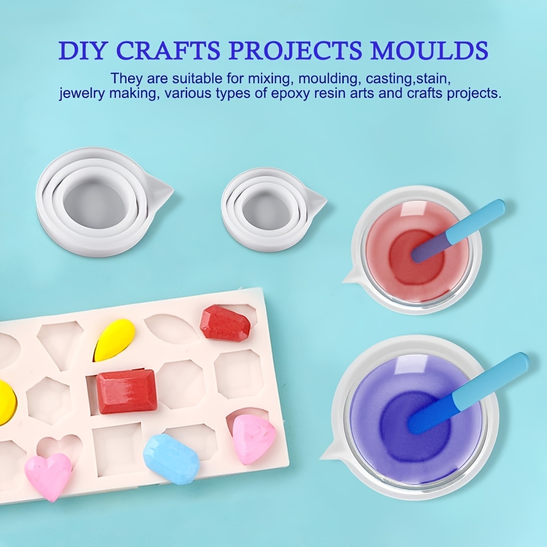 كوب قياس سيليكون قابل للطي سعة - مراجعة Resin Mixing Cup وسعره