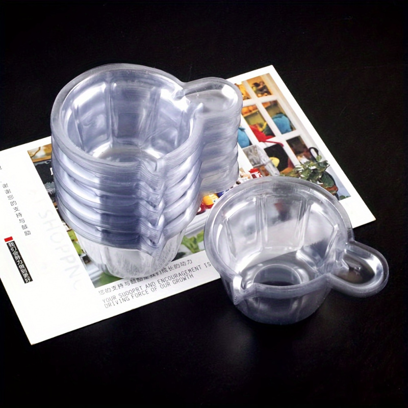 كوب خلط راتينج بلاستيكي شفاف 1 - مراجعة Resin Mixing Cup وسعره