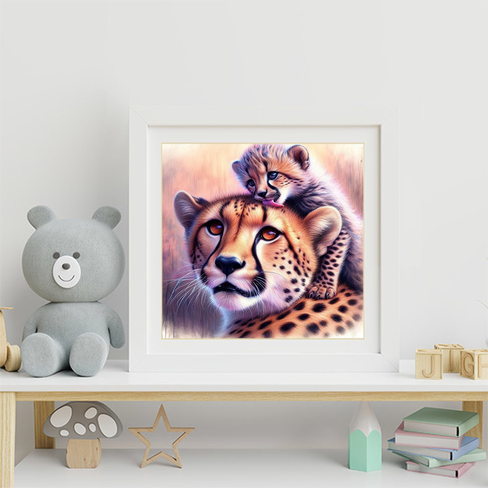 لوحة فسيفساء ماسية من إيفرشاين - مراجعة Resin Art Wallpaper وسعره