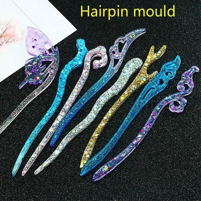 جديد شفاف دبوس الشعر سيليكون ق - مراجعة Resin Art Engagement وسعره