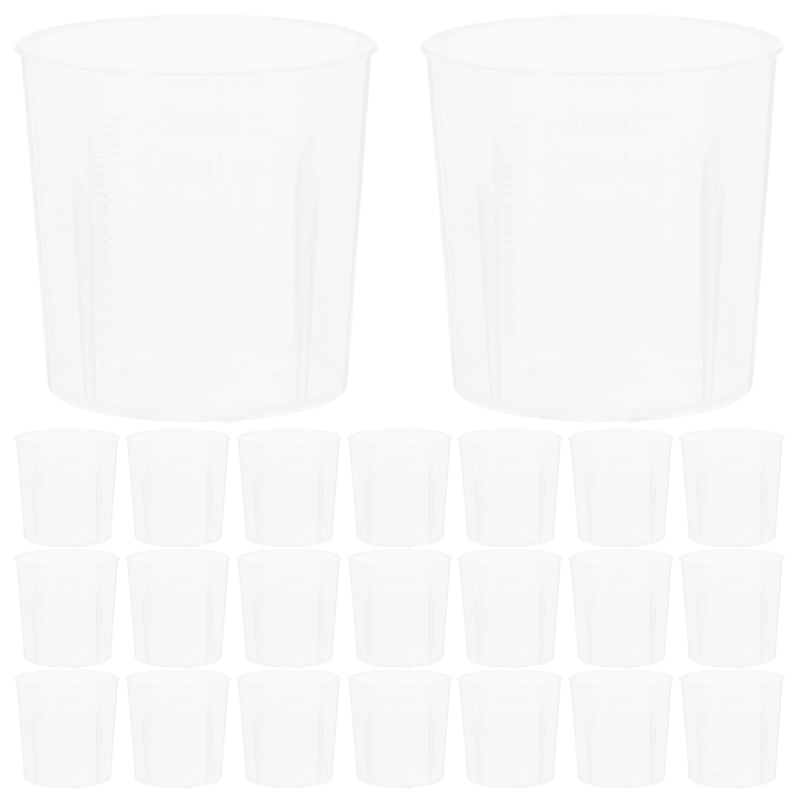 100 قطعة أكواب قياس بلاستيكية  - مراجعة Resin Mixing Cup وسعره