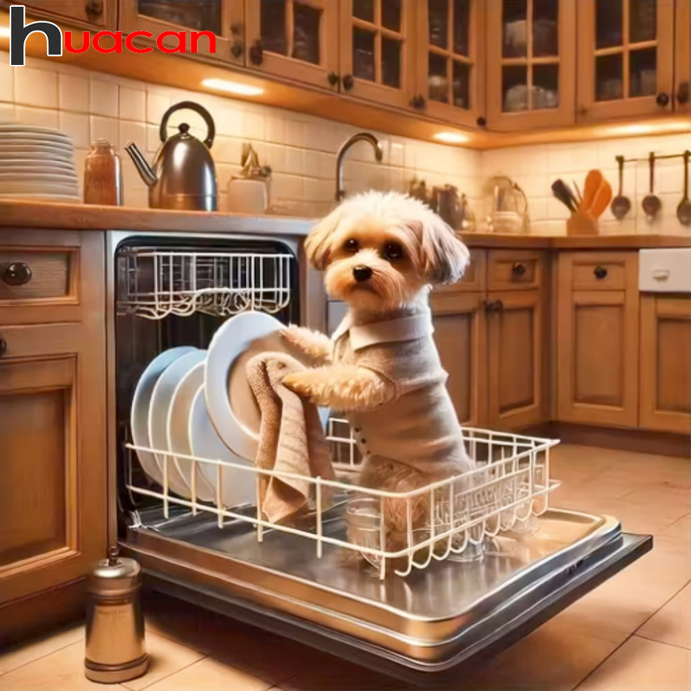 Huacan الوافدين الجدد الماس ال - مراجعة Resin Art Wallpaper وسعره
