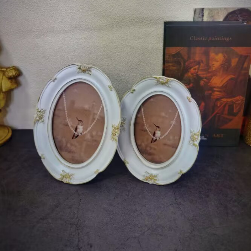 إطار صور جداري فرنسي عتيق، لوح - مراجعة Background Resin Art وسعره