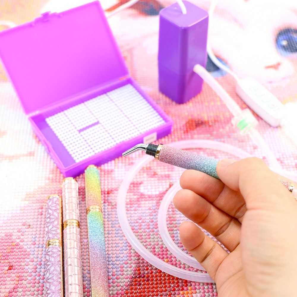 مجموعات أقلام اللوحة الماسية ا - مراجعة Resin Art Pen وسعره