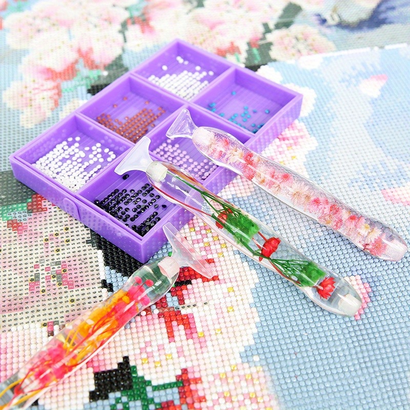 مجموعة أقلام رسم بالألماس ثلاث - مراجعة Resin Art Pen وسعره