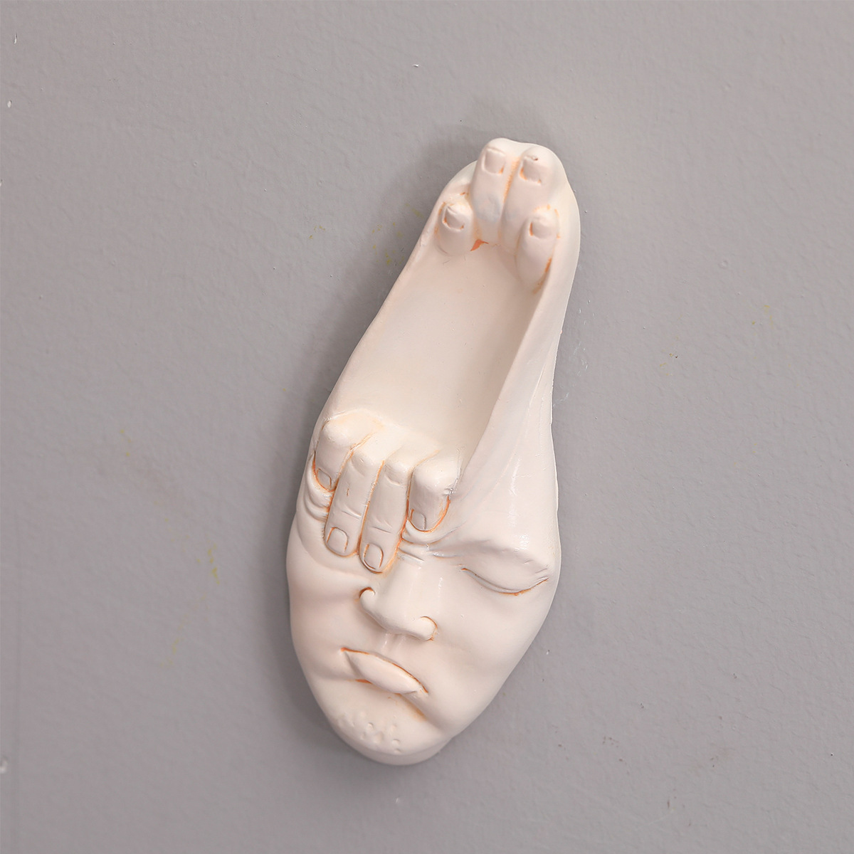 الإبداعية مجردة إصبع الوجه الف - مراجعة Background Resin Art وسعره